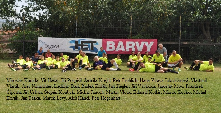 tým Hostomic s realizačním týmem